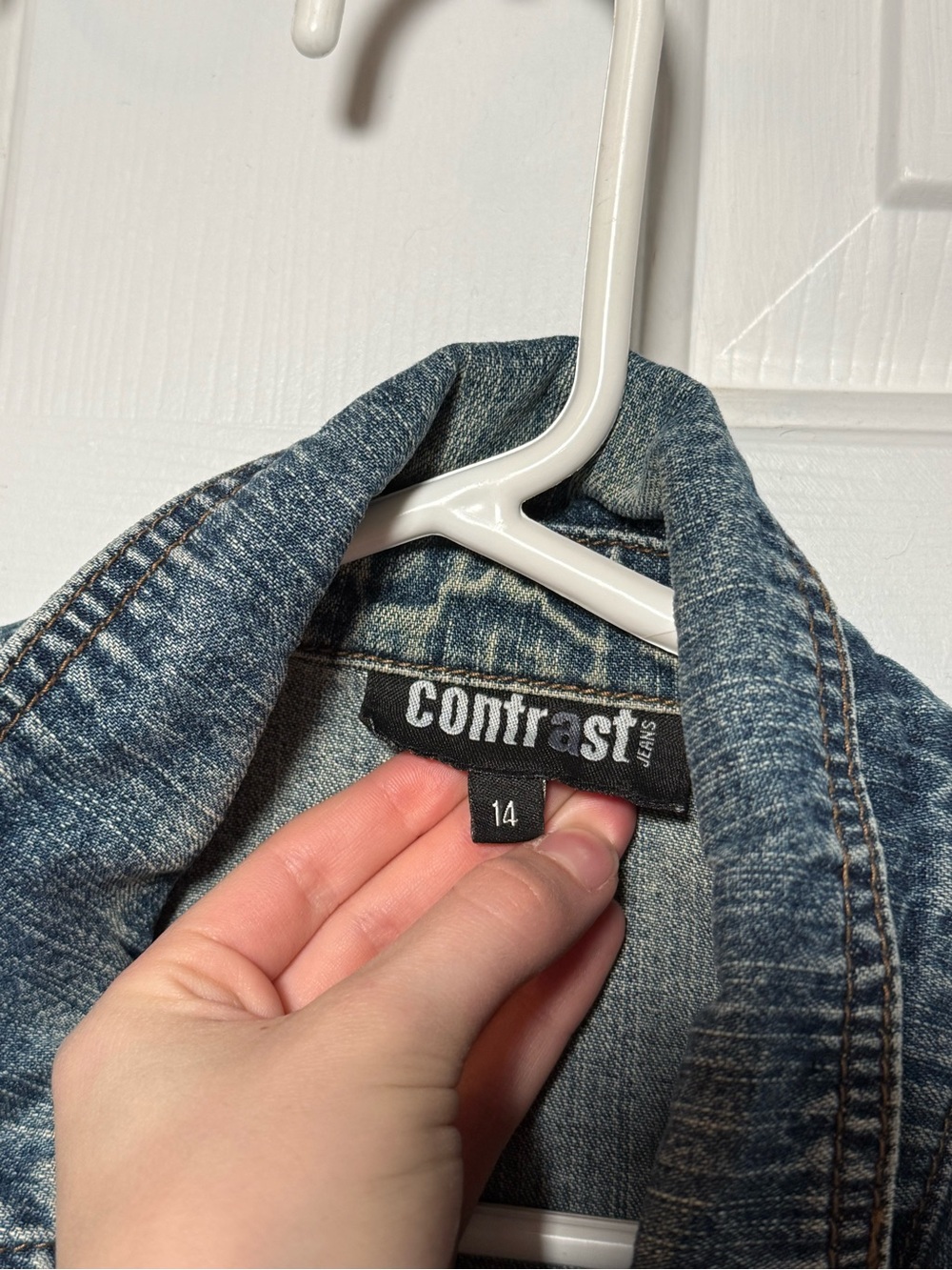 Men's Light Blue Denim Jacket - Picture 2 of 3